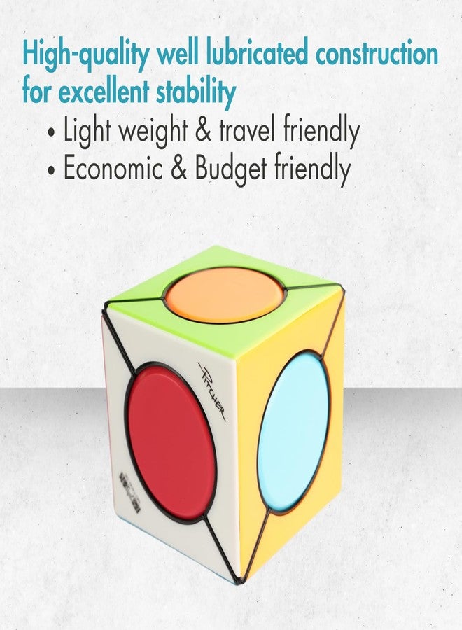 aCADZO Six Spot Cube Easy Turning & Smooth Puzzle - Cube Toy for All Age Groups Travel Party (Six Spot Cube Stickerless) - Image 4